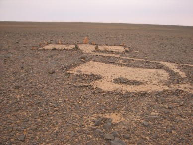 Grab in der Wüste